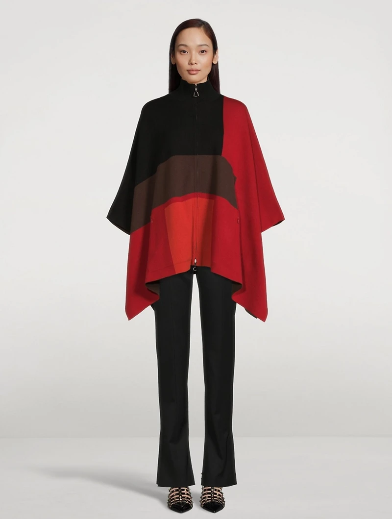 Cashmere Reversible Cape