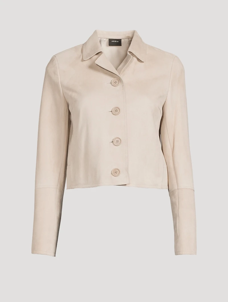 Suede Short Jacket