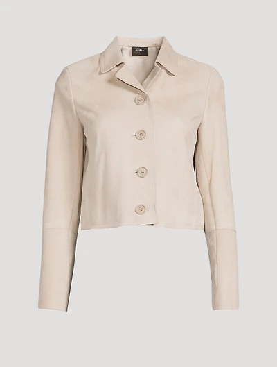 Suede Short Jacket