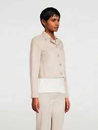 Suede Short Jacket