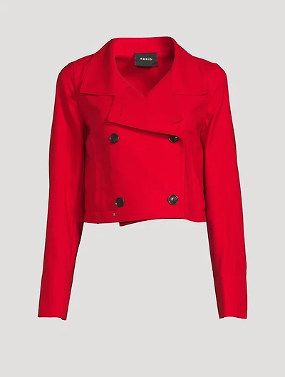 Cotton Twill Short Jacket