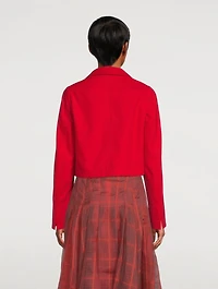 Cotton Twill Short Jacket