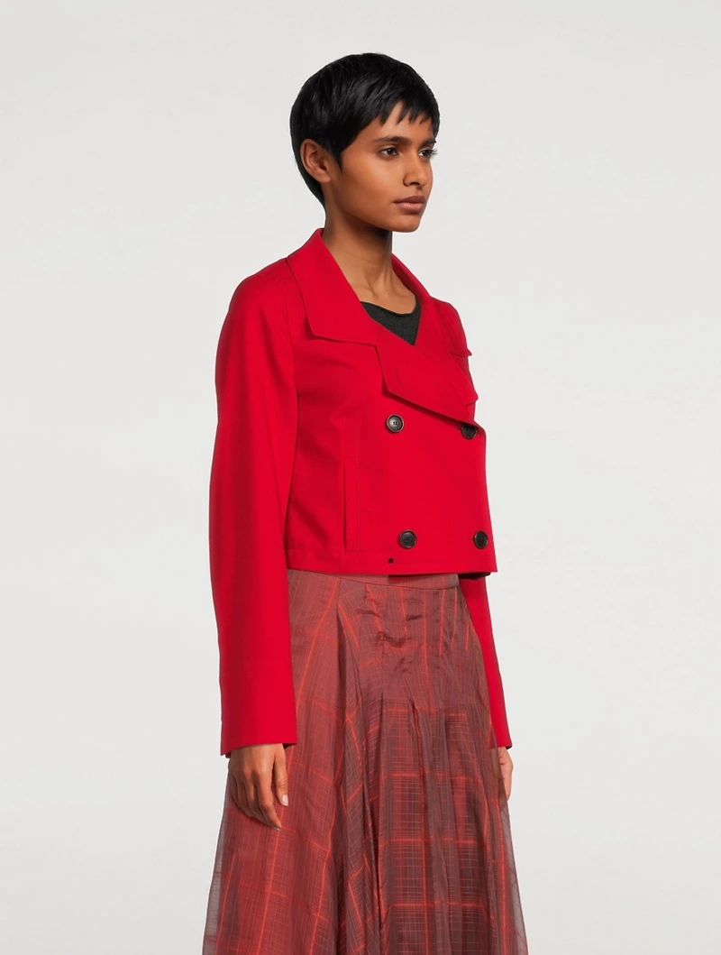 Cotton Twill Short Jacket