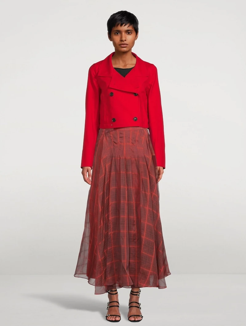 Cotton Twill Short Jacket