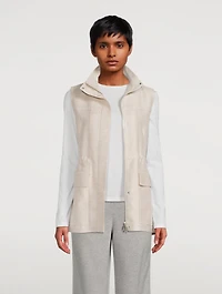 Linen Tweed Vest