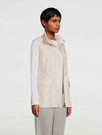 Linen Tweed Vest