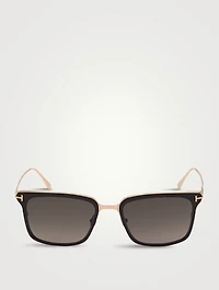 Hayden Rectangular Sunglasses