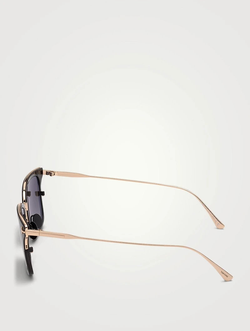 Hayden Rectangular Sunglasses