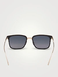 Hayden Rectangular Sunglasses