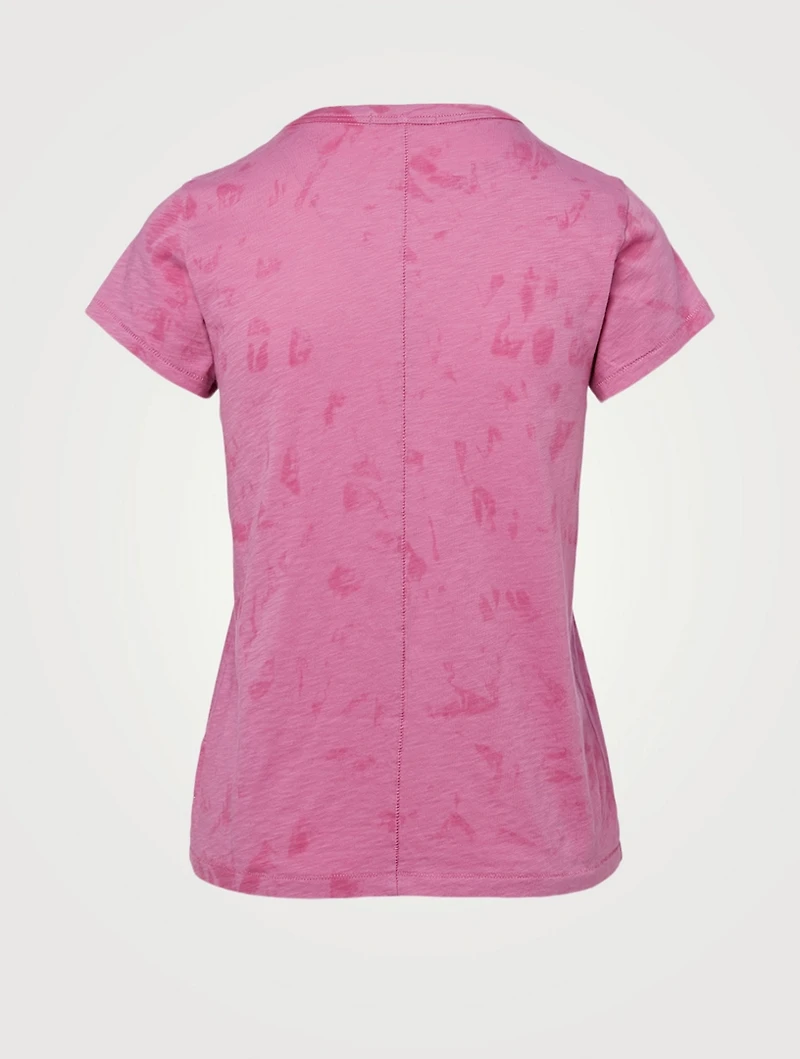 Slim-Fit T-Shirt Tie Dye Print