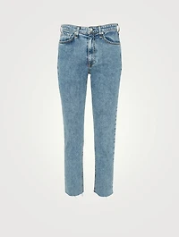 Nina High-Waisted Cigarette Ankle Jeans