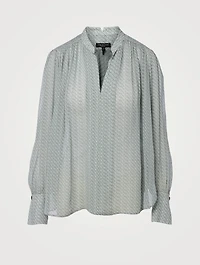 Carly Printed Blouse