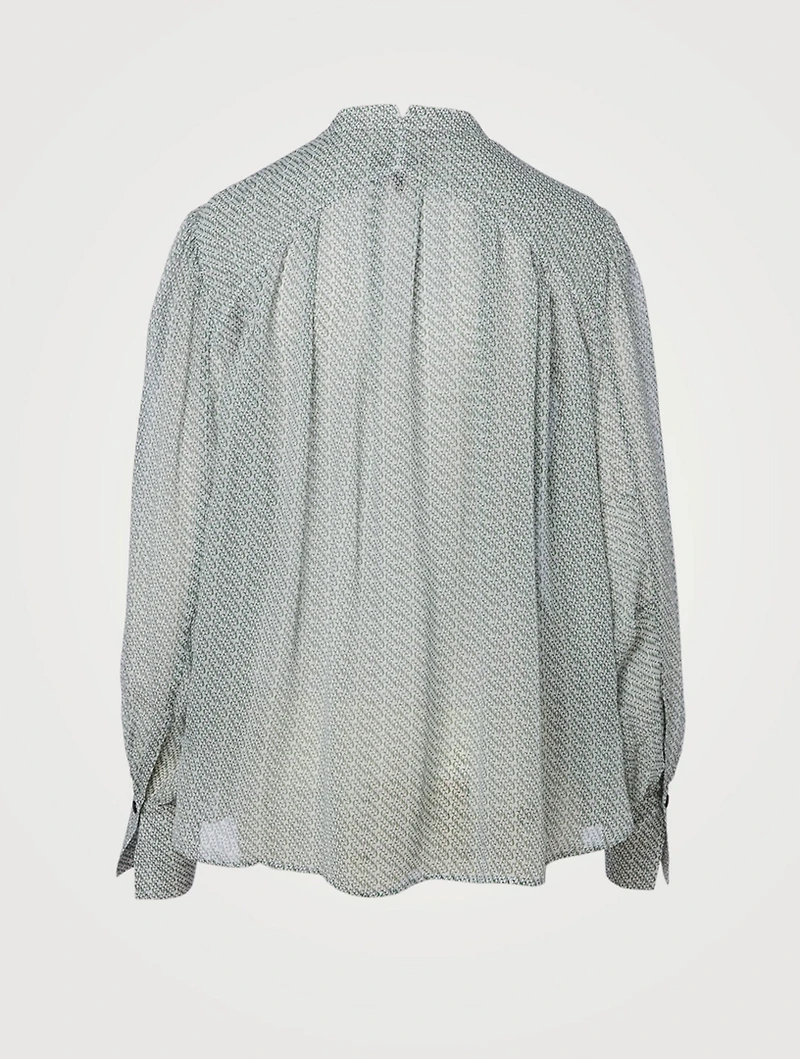 Carly Printed Blouse