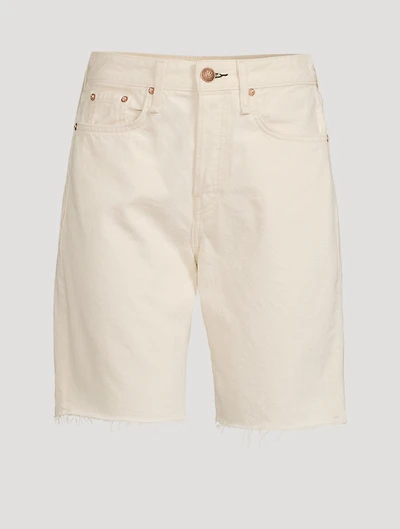 Maya Slim High-Waisted Walking Shorts