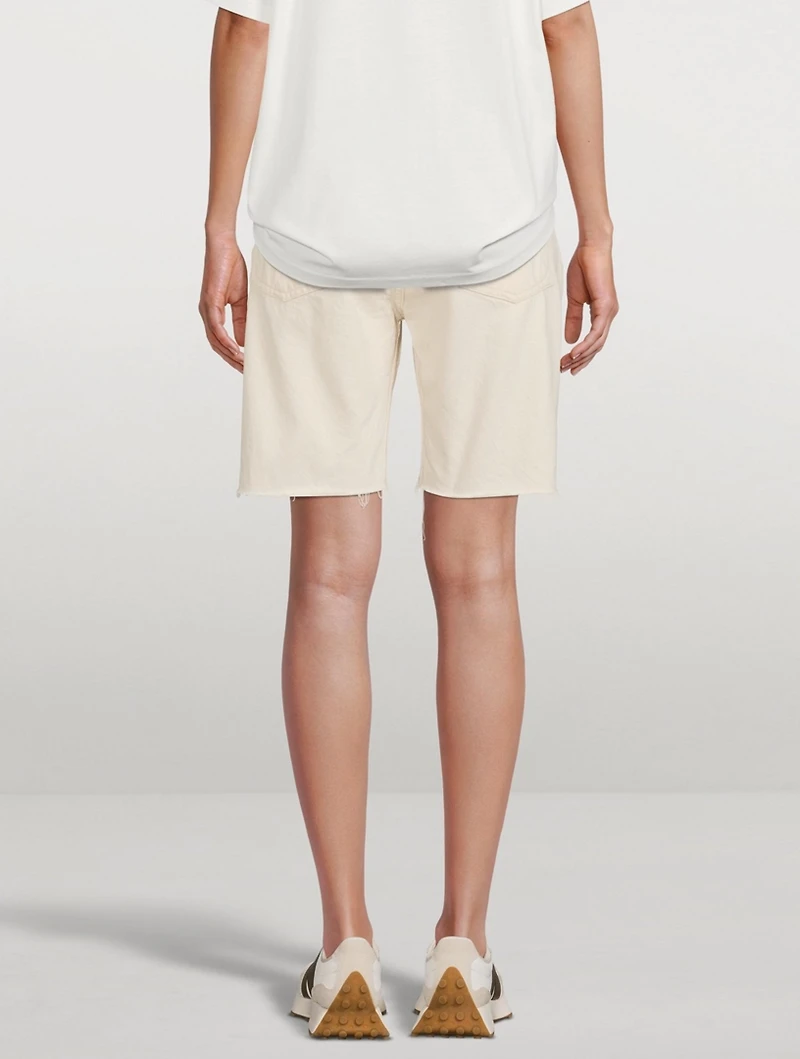 Maya Slim High-Waisted Walking Shorts