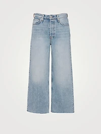 Maya High-Waisted Wide Ankle Jeans