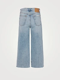 Maya High-Waisted Wide Ankle Jeans