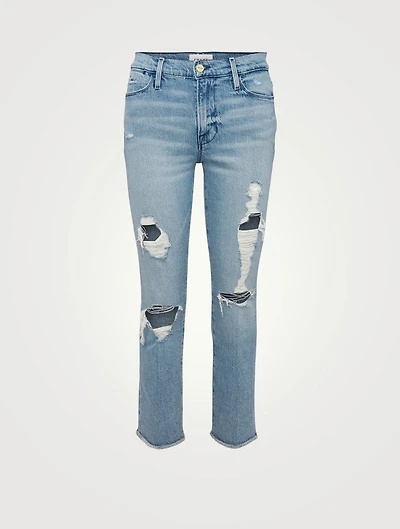 Le High Straight-Leg Jeans