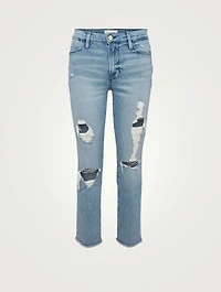 Le High Straight-Leg Jeans