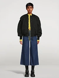 Le Italien Wide Crop Jeans
