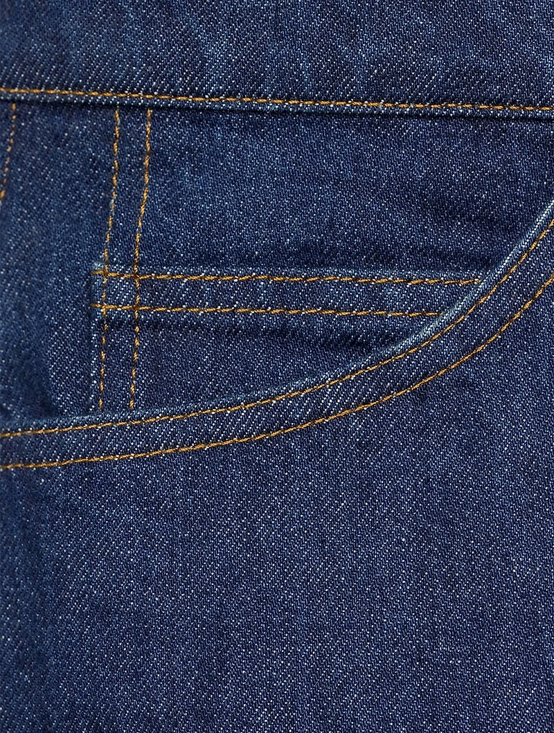 Le Italien Wide Crop Jeans