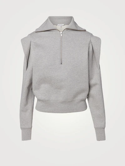Sporty Zip Sweatshirt