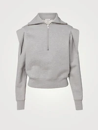 Sporty Zip Sweatshirt