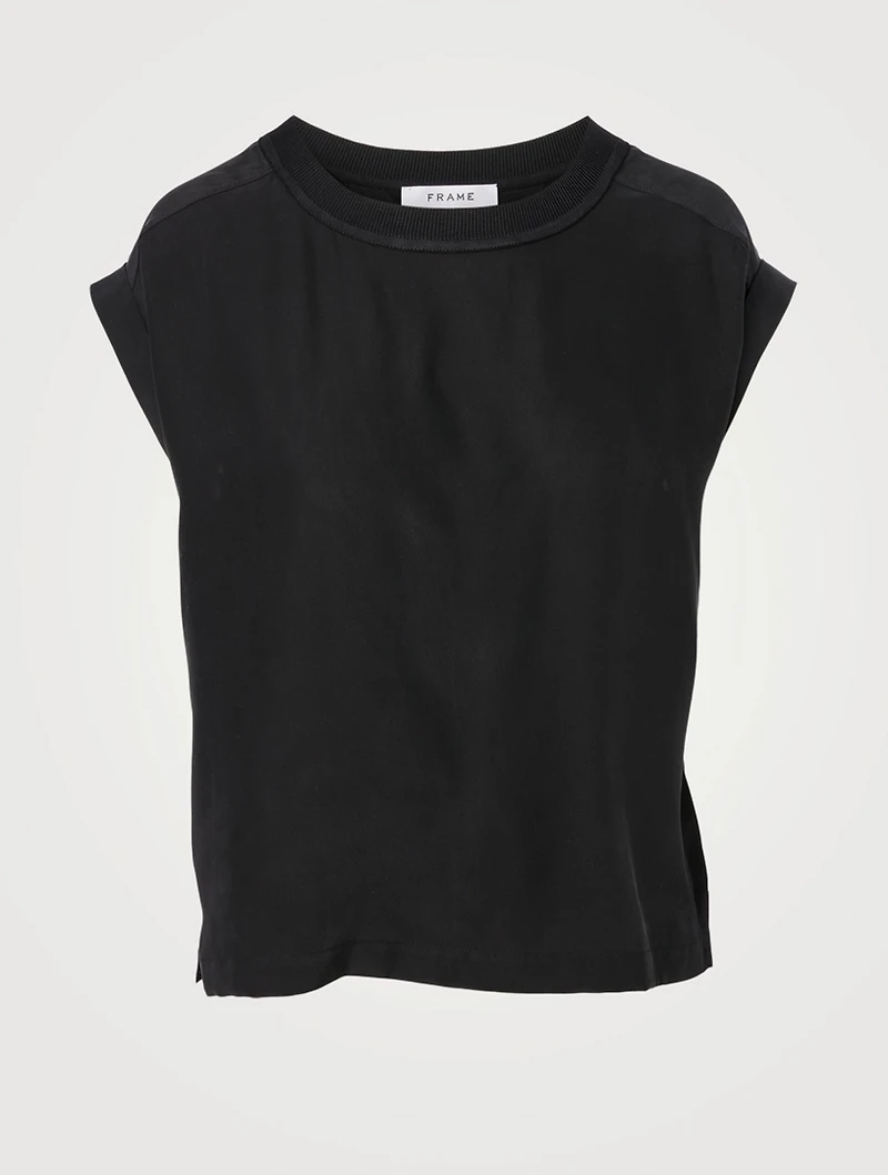 Silk Oversized T-Shirt