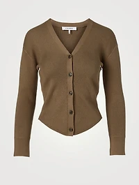 Phoebe Silk-Blend Cardigan