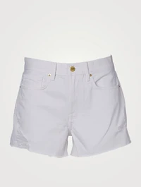 Le Brigette Raw Edge Denim Shorts