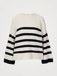 Marinier Swingy Sweater Striped Print