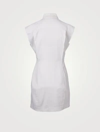 Arie Linen-Blend Mini Dress