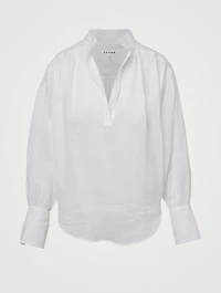 Emma High-Neck Blouse