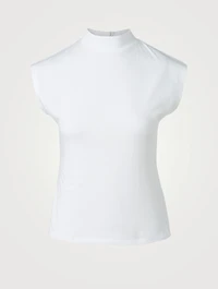 Organic Cotton Mockneck T-Shirt