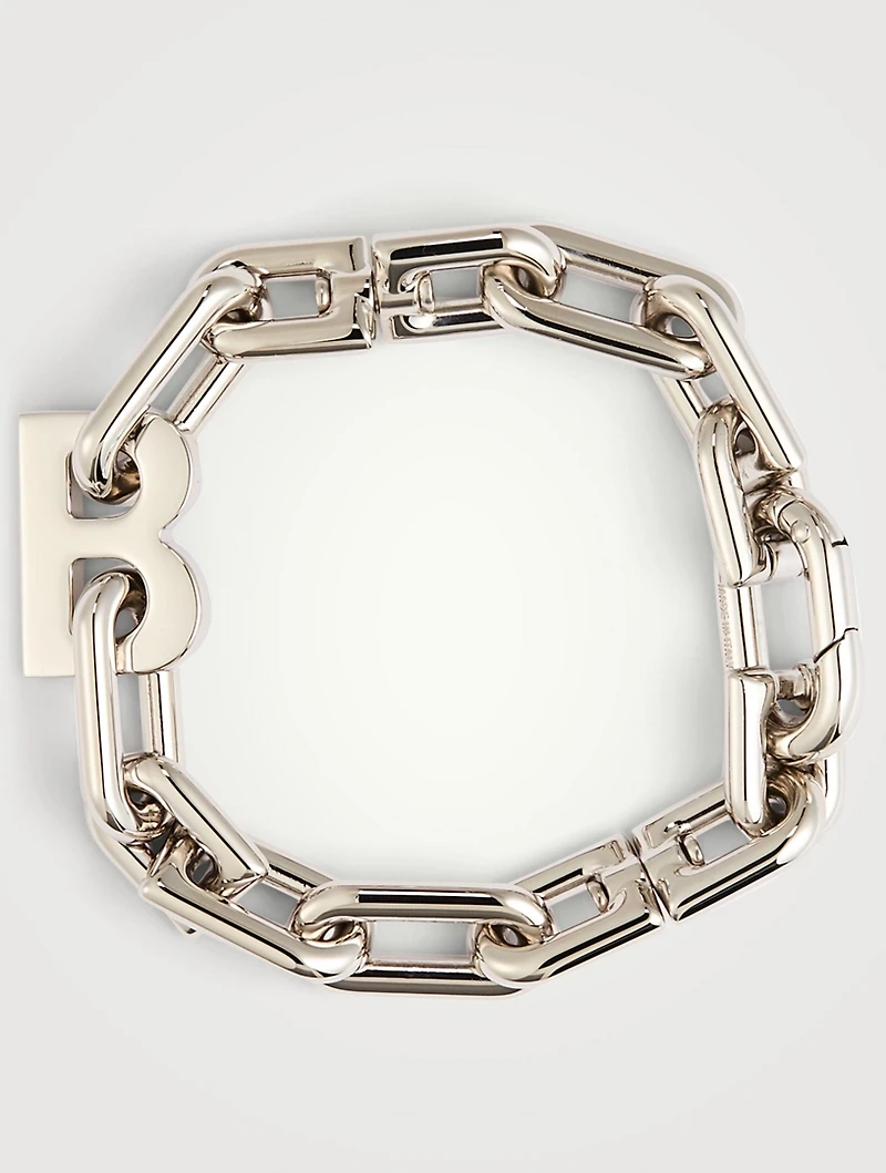 B Chain Thin Bracelet