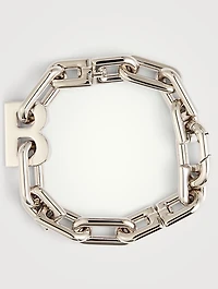 B Chain Thin Bracelet