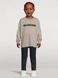 Kids Blurry Long-Sleeve T-Shirt