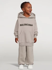 Kids Blurry Brushed Fleece Hoodie