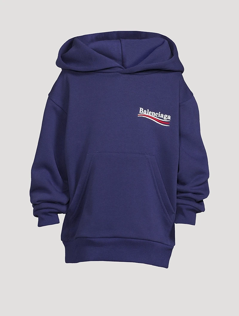 Kids Political Campaign Brushed Fleece Hoodie