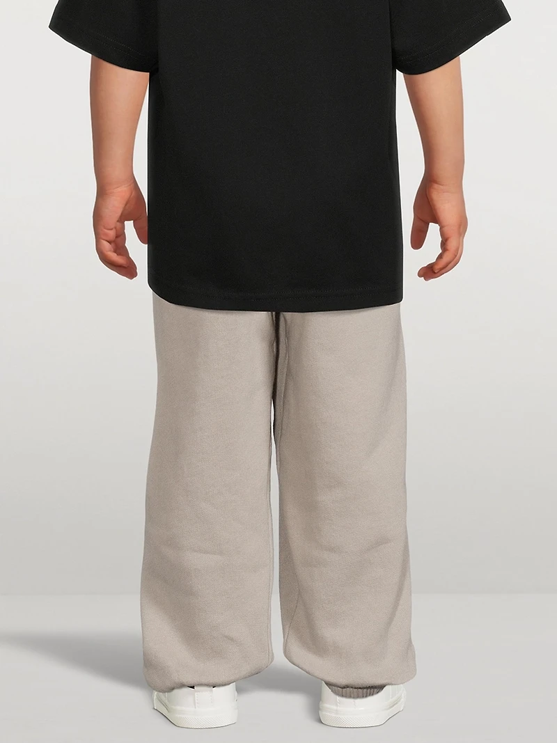 Kids Cotton Jersey Sweatpants