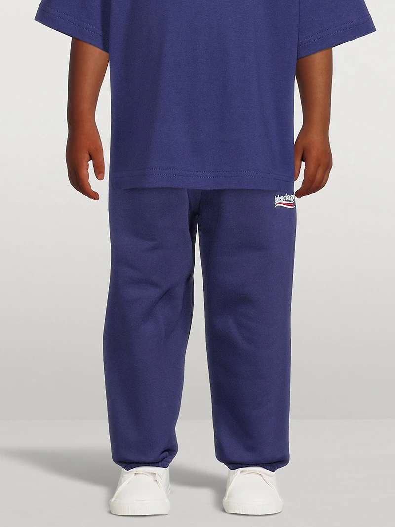 Kids Political Campaign Cotton Sweatpants