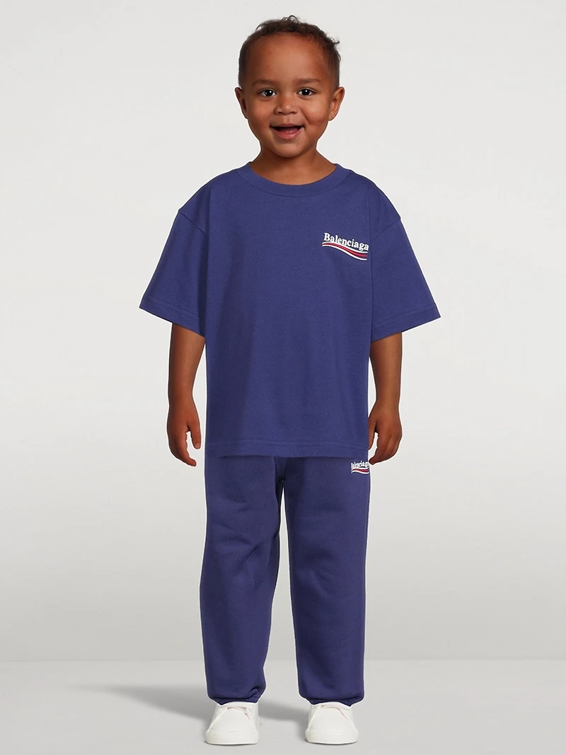 Kids Political Campaign Cotton Sweatpants