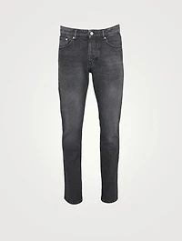 Cotton Fitted Jeans