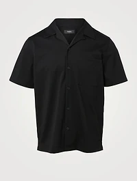 Structure Knit Short-Sleeve Shirt