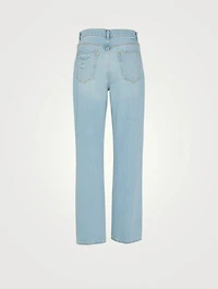 Ziggy High-Waisted Straight-Leg Jeans