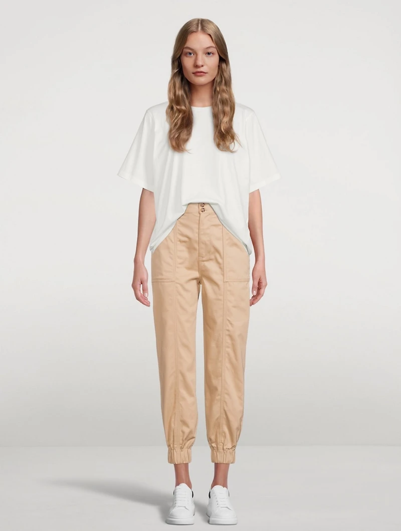 The Nico High-Waisted Utility Jogger Pants