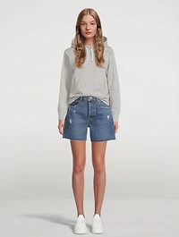 The Monty Relaxed High-Waisted Shorts