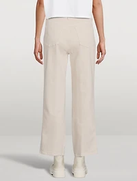 The Harrison Wide-Leg Jeans With Outseam