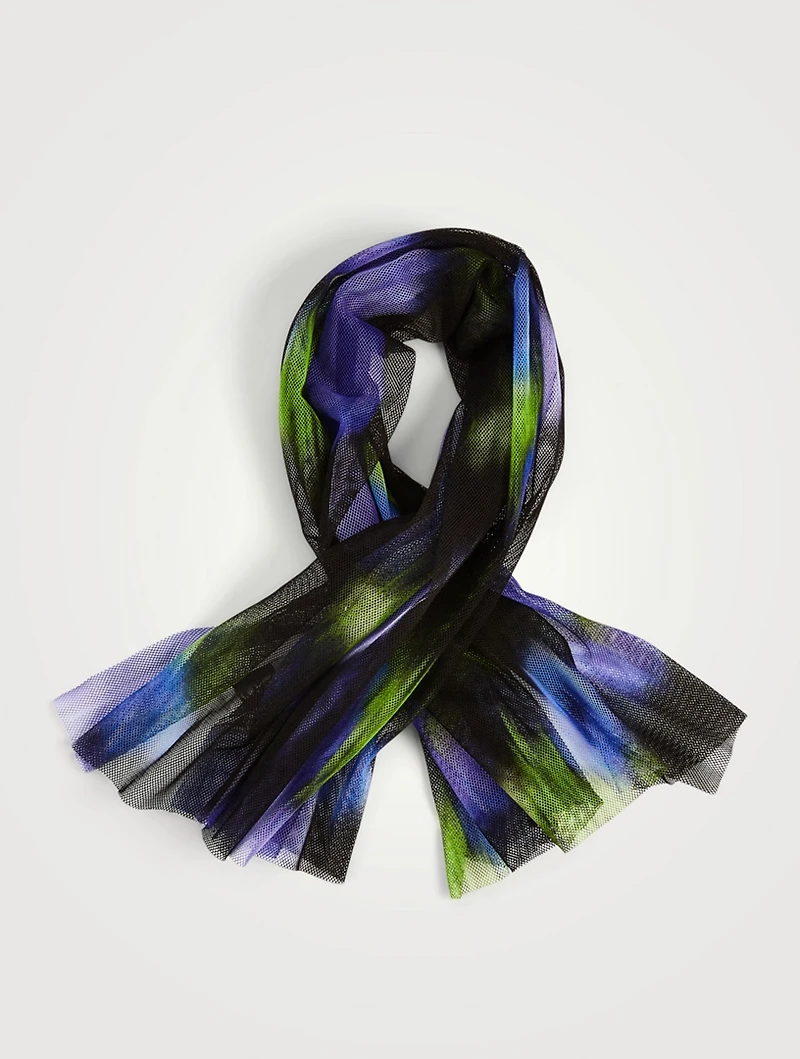 Bandana Scarf In Poppy Print