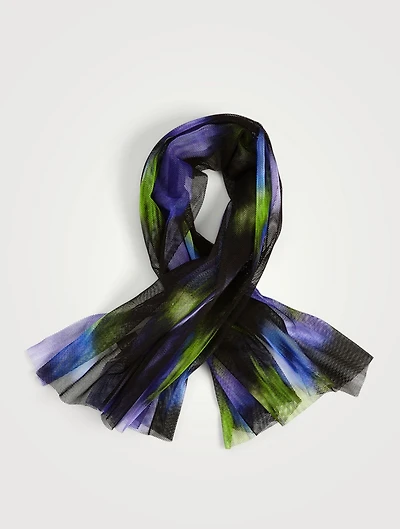 Bandana Scarf In Poppy Print